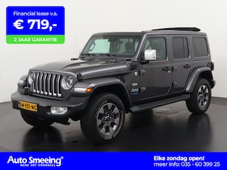 Jeep Wrangler Unlimited 4xe 380 Overland Sky-One-touch power roof | Elektr vouwdak | Alpine Audio | Stoel/Stuurverwarming | Zondag Open!