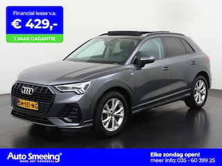 Audi Q3 45 TFSIe S Line Black optiek | Panoramadak | Leder | Camera | Zondag Open!