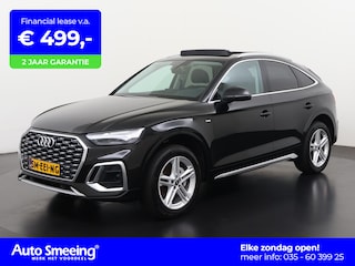 Audi Q5 50 TFSIe S edition | Sportback | Panoramadak | Leder | Trekhaak | Zondag Open!