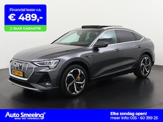 Audi E-tron 55 quattro S edition 95 kWh | SOH 95% | Panoramadak | Head Up | Trekhaak | Zondag Open!