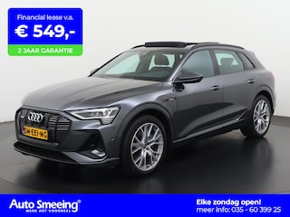 Audi e-Tron 55 quattro S edition 95 kWh | Panoramadak | Trekhaak | S-Line | Zondag Open!