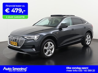 Audi E-tron 55 quattro Advanced Plus 95 kWh | SOH 94% | Valcona Leder | Panoramadak | Head Up | Zondag Open!