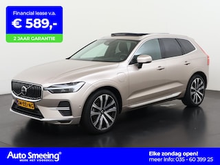 Volvo XC60 T8 Long Range AWD Ultimate Bright | Luchtvering | Bowers & Wilkins | 360 Camera | Zondag Open!