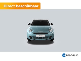 Fiat 600 La Prima | 10,25" touchscreen radio met Bluetooth, DAB & USB | Automatische airconditioning | Extra getint glas achter