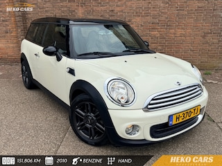 Mini Clubman 1.6 One Pepper·Pano·Leer·Stoelverw.·Climate·16 inch LM velgen