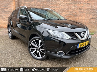 Nissan Qashqai 1.2 Tekna·Pano·Leer·Stoelverw.·360°camera·Cruise·Trekhaak