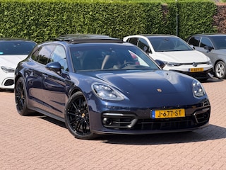 Porsche Panamera Sport Turismo 2.9 4S E-Hybrid / Panoramadak / 360Camera / Head-up / Achterasbesturing / Softclose / Bose / 21'' / Keyless / CarPlay / Sportdesign+Chrono / Sportuitlaat / Matrix / Dodehoek / DAB / ACC