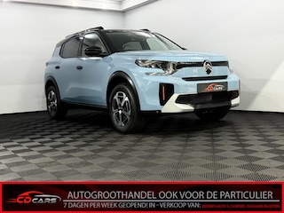 Citroën C3 Aircross 1.2 Hybrid 145pk Max Camera, Navi, Apple carplay, Rijstrook correctie, Cruise control adaptief, Lichtmetalen velgen