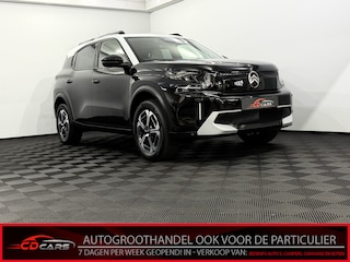 Citroën C3 Aircross 1.2 Hybrid 145pk Max Camera, Navi, Apple carplay, Rijstrook correctie, Cruise control adaptief, Lichtmetalen velgen
