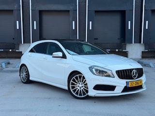 Mercedes-Benz A-klasse 250 AMG (PANO, ADAPTIVE CRUISE, LEDER, STOELV, PARKEERSENS V+A, TREKHAAK, XENON, NL-AUTO, GOED ONDERHOUD)