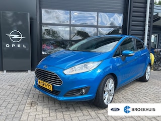 Ford Fiesta 1.0 100PK Titanium X CRUISE CONTOL| PARKEERSENSOREN| CLIMATE CONTROL| 17" VELGEN| MISTLAMPEN| DONKER GETINT GLAS| DISTR.RIEM VERVANGEN