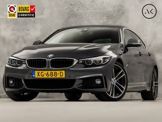 BMW 420i M Sport High Executive 184Pk Automaat (GROOT NAVI, M PAKKET, DEALER ONDERHOUDEN, HARMAN/KARDON, MEMORY SEAT, LEDER, STOELVERWARMING, SPORT AUTOMAAT, GETINT GLAS, NIEUWSTAAT)