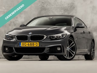 BMW 420i M Sport High Executive 184Pk Automaat (GROOT NAVI, M PAKKET, DEALER ONDERHOUDEN, HARMAN/KARDON, MEMORY SEAT, LEDER, STOELVERWARMING, SPORT AUTOMAAT, GETINT GLAS, NIEUWSTAAT)