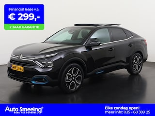 Citroën C4 Ë-C4 X Shine 50 kWh | SOH 100% | Panoramadak | Head-Up | 360 Camera | Zondag Open!