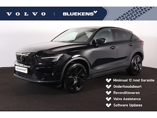 Volvo EC40 Extended Range Plus Black Ed. 82 kWh - Panoramadak - IntelliSafe Assist & Surround - 360º Camera - Harman/Kardon audio - Verwarmde voorstoelen, stuur & achterbank - Parkeersensoren voor & achter - Elektr. bedienb. voorstoelen met geheugen links - Draadloze tel. lader - Warmtepomp - Extra getint glas - Inklapbare trekhaak - 20' LMV