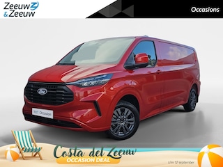 Ford Transit Custom 320 2.0 TDCI L2H1 Limited 136 pk handgeschakeld | BPM vrij! | Dealer onderhouden | Trekhaak | Apple carplay/ Android Auto | Cruise Control | Stoelverwarming | Voorruitverwarming | 6 maanden garantie!