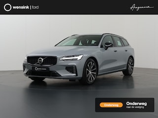 Volvo V60 2.0 T8 Plug-in hybrid AWD Plus Dark | Ele.verstelbare stoelen + Geheugen | Navigatie | Camera | Trekhaak | DAB | Adaptieve Cruise Control | Ele. kofferdeksel |