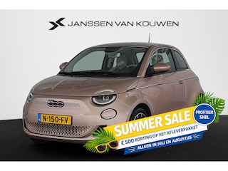 Fiat 500 3+1 La Prima 42 kWh Leder Stoelverwarming LED Achteruitrijcamera