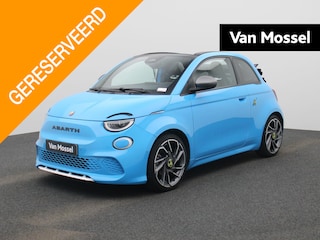 Abarth 500 Fiat Abarth Scorpionissima 42 kWh | Navigatiesysteem | Parkeersensoren voor + achter | Camera | Stoelverwarming | Lichtmetalen velgen 18" |