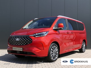 Ford Transit Custom Tourneo 340 2.5 PHEV L2H1 Titanium X | Leder | Panoramdak | B&O Audio | BLIS | Adaptive Cruise | Adaptive LED | Elek. Stoelen |