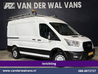 Ford Transit 2.0 TDCI 130pk L2H2 Inrichting Euro6 Airco | Omvormer | Imperiaal | Camera | Apple Carplay Android Auto, LED, Cruisecontrol, Verwarmde voorruit, Parkeersensoren, Bijrijdersbank