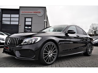 Mercedes-Benz C-klasse 180 Sport Edition Premium Plus | Dubbele Panorama | AMG Pakket | Stoelverwarming | Xenon / LED | Sfeerverli