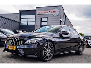 Mercedes-Benz C-klasse 180 Sport Edition Premium Plus | Dubbele Panorama | AMG Pakket | Stoelverwarming | Xenon / LED | Sfeerverli