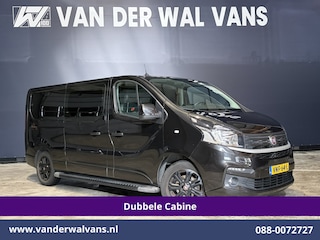 Fiat Talento 2.0 MultiJet 146pk L2H1 Dubbele Cabine Euro6 Airco | 5-Zits | Camera | Cruisecontrol | Apple Carplay Android Auto, Leder, Parkeersensoren, Sidebars, Trekhaak
