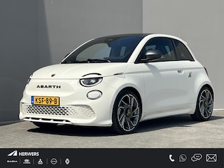Abarth 500 Turismo 42 kWh / Accu SoH 98,43 % / CCS snel laden / Panorama dak / Navigatie / Sportstoelen / Climate Control / Apple Carplay Android / 18" LM wielen /
