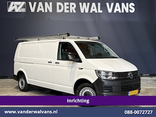 Volkswagen Transporter 2.0 TDI 102pk L2H1 Inrichting Euro6 Airco | Omvormer | Imperiaal | Trekhaak | Camera Parkeersensoren, Achterklep
