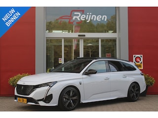 Peugeot 308 SW 1.2 Hybrid 145PK GT AUTOMAAT | PANORAMA SCHUIF/KANTEL DAK | AFNEEMBARE TREKHAAK | NAVIGATIE | SENSATION PACK: FOCAL HIFI SYSTEM (PREMIUM HIFI SYSTEEM MET 10 SPEAKERS)/DRAADLOZE TELEFOONLADER | 360° VISION & DRIVE ASSIST PLUS PACK: ACHTERUITRIJCAMERA 360° VISIOPARK 3 (4 CAMERA'S)/PARKEERHULP VOOR EN ACHTER/ANTI DIEFSTAL ALARM/PEUGEOT i-COCKPIT MET CONFIGUREERBAAR 3D-INSTRUMENTENPANEEL/CLEAN CABIN | ALCANTARA EXECUTIVE PACK: BEKLEDING ALCANTARA/KUNSTLEDER INCL. ELEKTRISCH BEDIENBARE AGR STOEL EN MASSAGE OP BEIDE VOORSTOELEN | 18" LICHTMETALEN VELGEN "PORTLAND" | NAVIGATIE | DRAADLOZE APPLE CARPLAY/ANDROID AUTO | KEYLESS ENTRY/START | SFEER VERLICHTING | ZWARTE HEMELBEKLEDING | FULL LED MATRIX KOPLAMPEN |