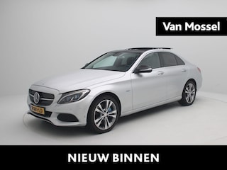 Mercedes-Benz C-klasse 350 e | Panoramadak | Stoelverwarming | Navigatie | Lederen Bekleding | Climate Control | Lichtmetalen Velgen |