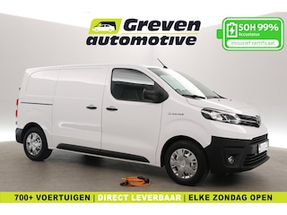 Toyota Proace Elektrisch 50 kWh L2H1 | Snelladen | SOH 99% | Airco | Cruise | 3 Zits
