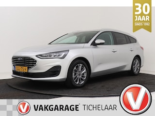 Ford Focus Wagon 1.0 EcoBoost Hybrid Titanium | Org NL | CarPlay | Cruise Control | Climate Control | PDC | Navigatie | Automaat |