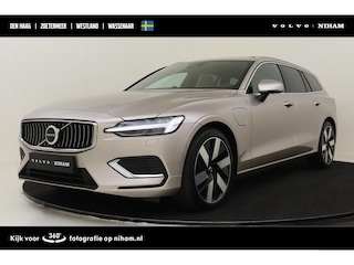 Volvo V60 T6 PLUG-IN HYBRID AWD ULTRA BRIGHT *VOL!* -PANO.DAK|BOWERS&WILKINS|GEVENT.LEDER+MASSAGE|360°CAM|HEAD-UP DISP.|PRIVACY.GLAS|19"|SoH:100%