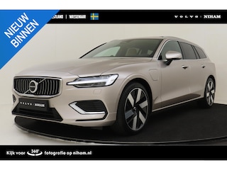 Volvo V60 T6 PLUG-IN HYBRID AWD ULTRA BRIGHT *VOL!* -PANO.DAK|BOWERS&WILKINS|GEVENT.LEDER+MASSAGE|360°CAM|HEAD-UP DISP.|PRIVACY.GLAS|19"|SoH:100%