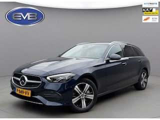 Mercedes-Benz C-klasse Estate 300 e Luxury Line, vol leder, elect bedienbare trekhaak, sfeerverl. 1 e eigenaar, NL auto met nap