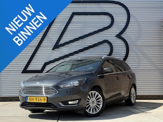 Ford Focus Wagon 1.0 Titanium Carplay|Trekhaak|Clima|Cruise|PDC V+A|Navi|Elek ramen|N.A.P|Nieuwe APK bij aflevering