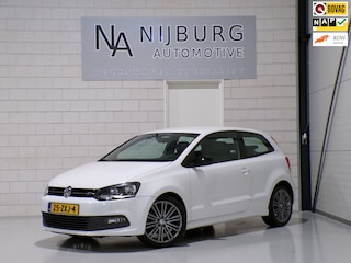 Volkswagen Polo 1.4 TSI BlueGT "Origineel NL!" Automaat! Garantie Navigatie Bluetooth Leer-Alcantara 17"Velgen Parkeersensoren