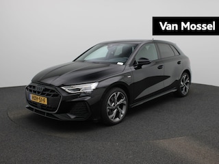 Audi A3 Sportback 40 TFSI e S edition 204 PK | Adaptive cruise control | Achteruitrijcamera | Stoelverwarming | Climate control | Navigatie | Optiekpakket zwart plus | SONOS | Smartphone interface | Lichtmetalen wielen