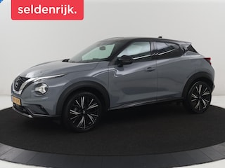 Nissan Juke 1.0 DIG-T N-Design | Half leder | Carplay | Cruise control | Park assist | Camera | Climate control | Keyless | Lichtmetaal 19" |