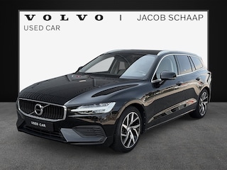 Volvo V60 2.0 T6 Twin Engine AWD Momentum Pro / Blond Leder interieur / 18" Velgen / Stuur & Stoelverwarming /