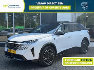 Peugeot 5008 GT Long Range 97 kWh 7p VOORRAAD VOORDEEL | Panoramisch schuifdak | Trekhaak | Warmtepomp | Stoelverwarming | Navigatie |