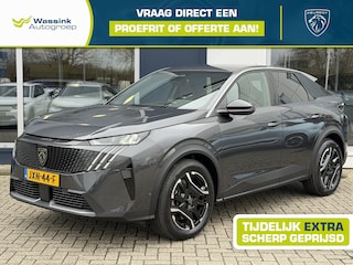 Peugeot 3008 EV 96 kWh 230pk Long Range Allure VOORRAAD VOORDEEL | Warmtepomp | Trekhaak | Stoelverwarming | Navigatie | Camera | Cruise Control |