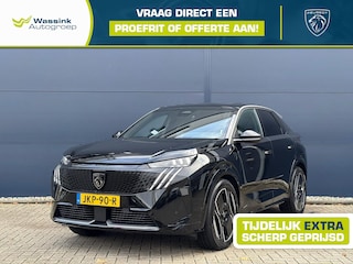 Peugeot 3008 EV 73 kWh 325pk Dual Motor Launch Edition VOORRAAD VOORDEEL | Nappa leder | AWD | Massage | Schuif/kantel dak | 360 graden camera | Stoelventilatie