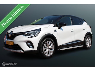 Renault Captur 1.0 TCe 90 Intens, Wit metallic, Zwart dak, Donker glas, Navi, Clima, Stoelverwarming, Trekhaak, Pdc voor + achter + camera
