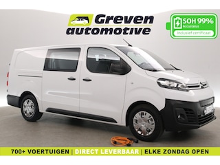 Citroën Jumpy Elektrisch L3H1 | Snelladen | SOH 99% | Airco | Camera | Cruise | 3 Zits | Carplay | 2xSchuifdeur