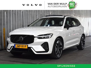 Volvo XC60 T6 350PK AWD Ultra Dark [Facelift]| Luchtvering | 360 | Trekhaak | Massagestoelen |