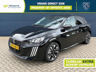 Peugeot 208 1.2 Hybrid 110 e-DCS6 Allure Automaat | VOORRAAD VOORDEEL | Navigatie | Parkeercamera | Parkeersensoren | Direct leverbaar |