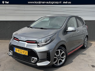 Kia Picanto 1.0 DPi GT-Line fietsendragerbeugel/ trekhaak, Leder, Navigatie, Climate control, Cruise control, Smart Key, Lichtmetalen velgen, Achteruitrijcamera + parkeersensoren, 1e eigenaar, Nieuw geleverd en dealeronderhouden